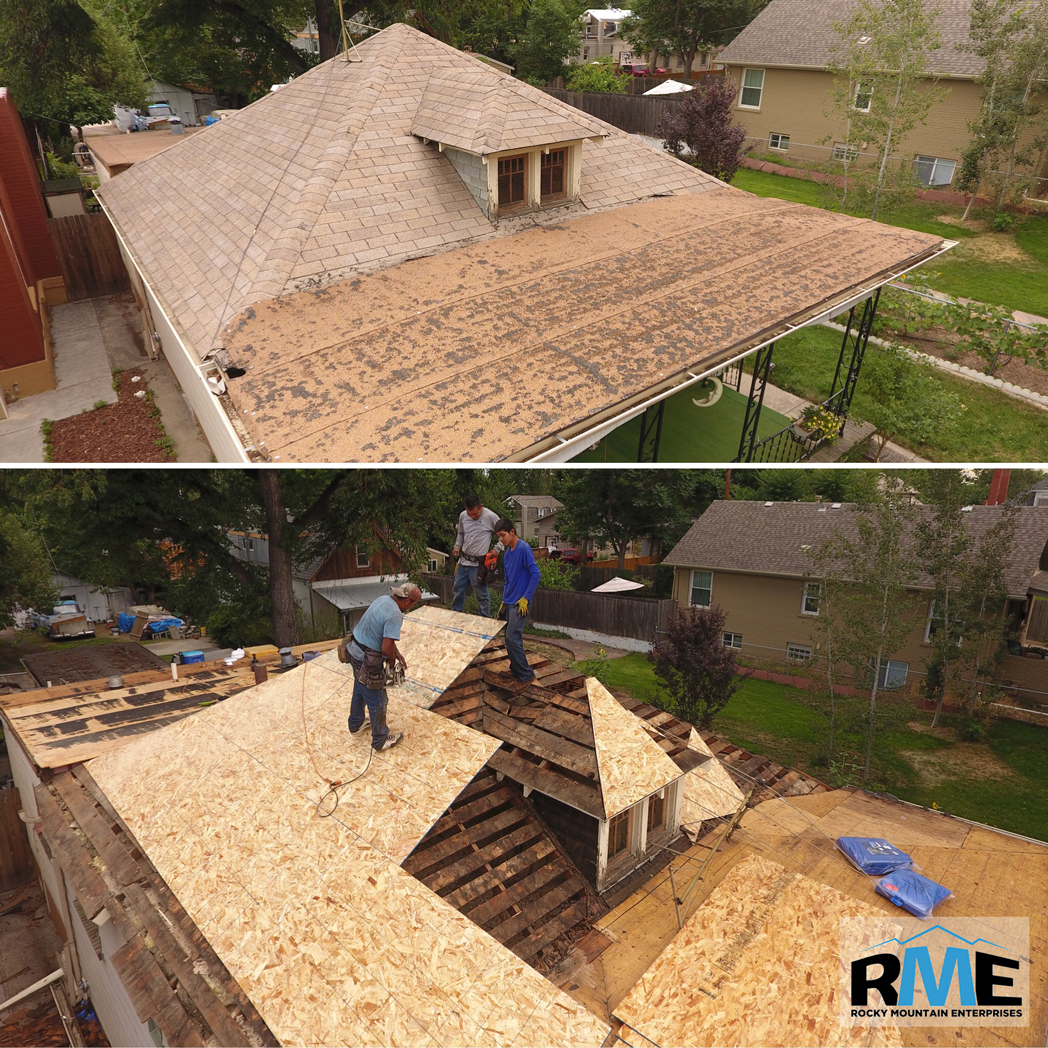 Replacing Roof Residential Project CO | RME Roofing