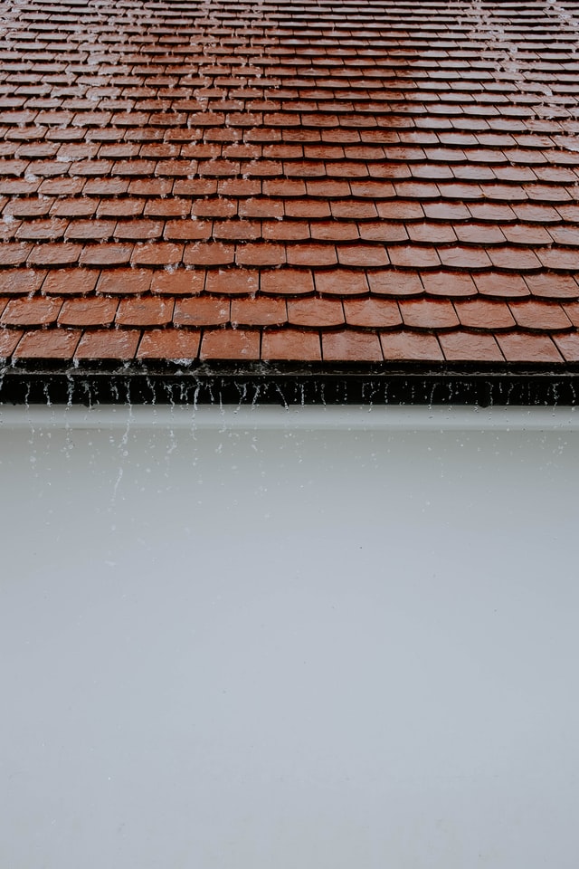 Slate Tile Roof Draining Water | RME Roofing